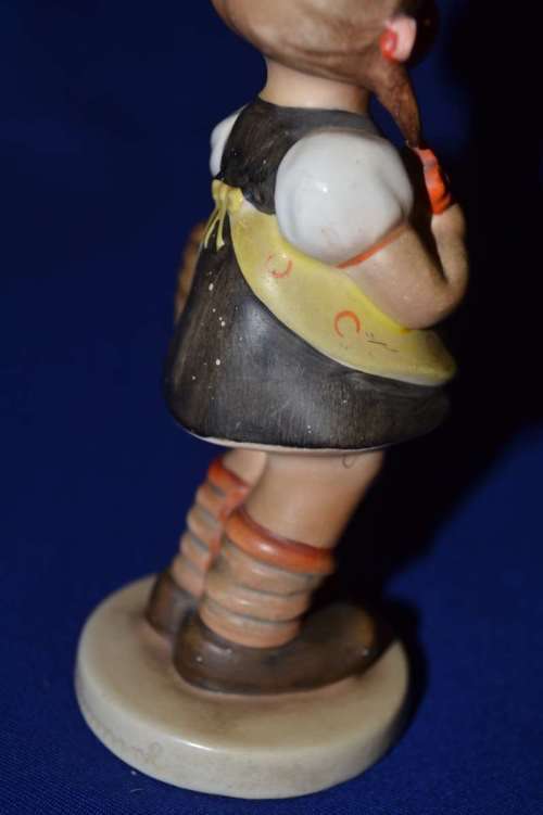Hummel "Sister" Girl with Basket Figurine #98 - Vintage