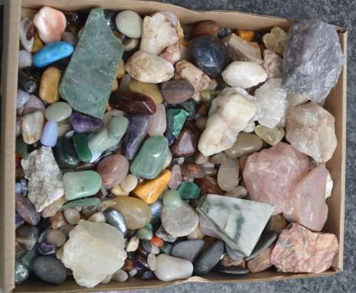 Large Collection of Stones and Semi Precious Stones