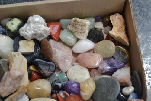 Large Collection of Stones and Semi Precious Stones