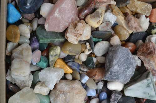 Large Collection of Stones and Semi Precious Stones