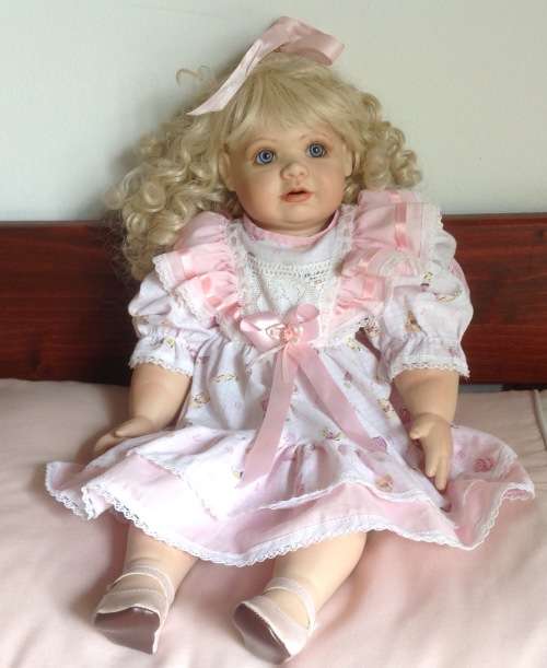 Vintage Porcelain Doll