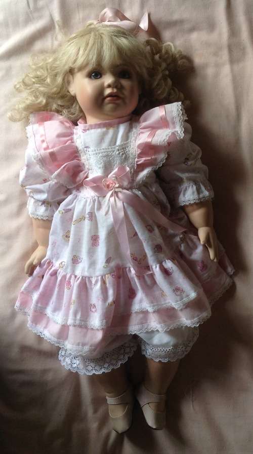 Vintage Porcelain Doll