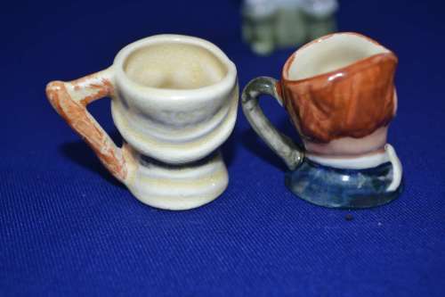 Miniature Character Jugs and Toby Jug