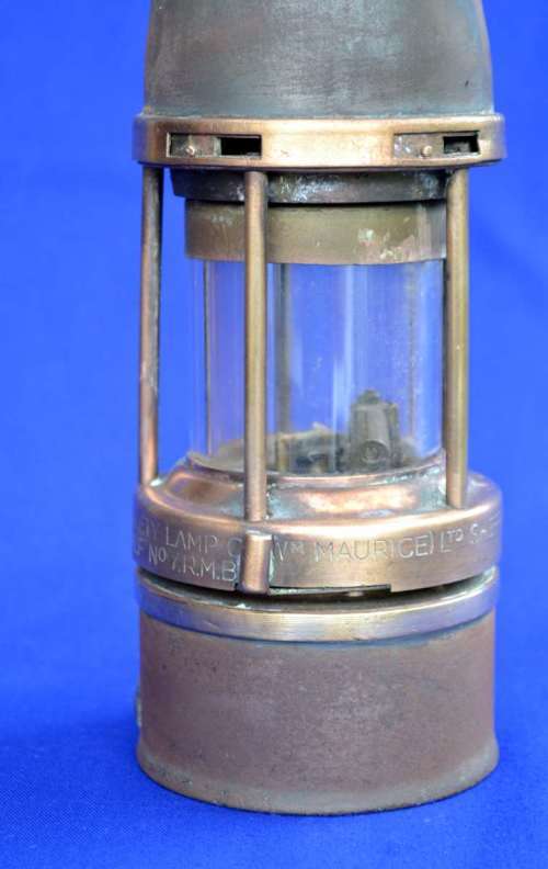 Miners Lamp Wolf  Safety Lamp Shefield England