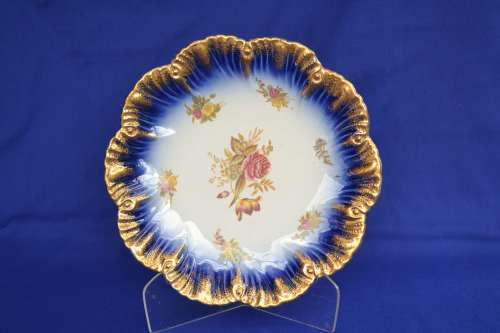 Antique P and Co Ltd Bristol Semi Porcelain Display Plate