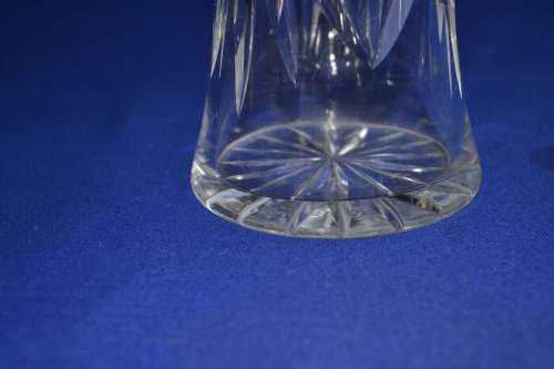 Cut Crystal Vase