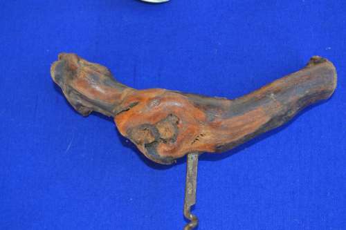 Vintage French Vine Corkscrew and Tusks