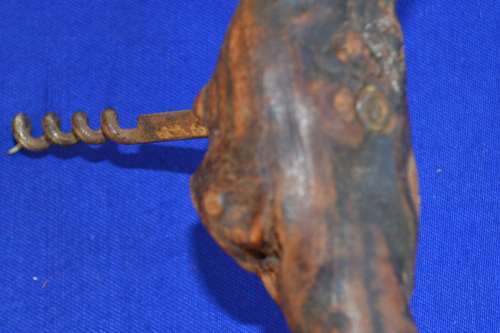 Vintage French Vine Corkscrew and Tusks
