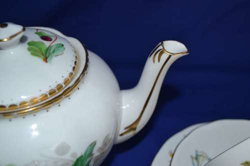 Assembled Tea Set - Queen Anne and Tuscan Fine Bone China - Various Patterns - 21 Pieces