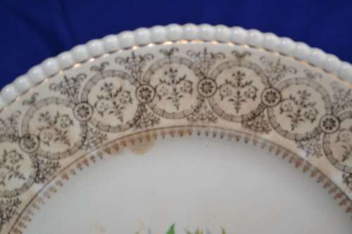 Simpsons (Potters) Ltd - Solian Ware Cake Plate and Three Side Plates