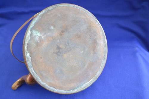 Antique Dutch Swing Handle Copper  Kettle