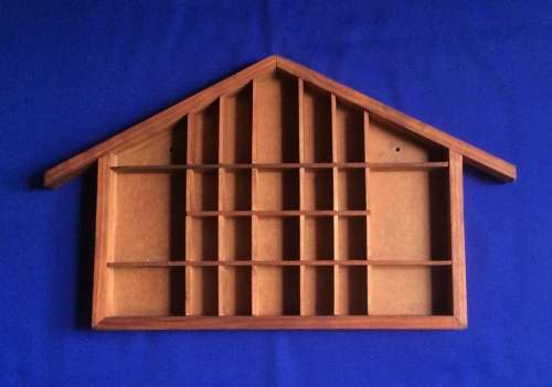 Vintage House Style Printers Tray - Small