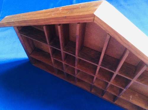 Vintage House Style Printers Tray - Small