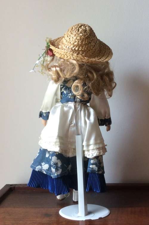 Collectable Porcelain Display Doll - Gretchen
