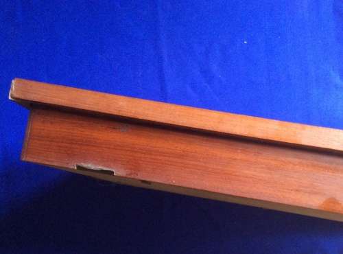 Vintage Wooden Collectable Spoon Display Rack with 11 Collectable Spoons