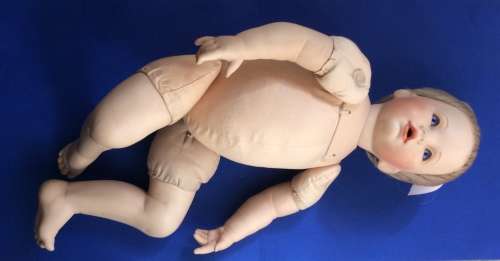 Vintage Porcelain Doll - Baby Shay by Rubert 1994