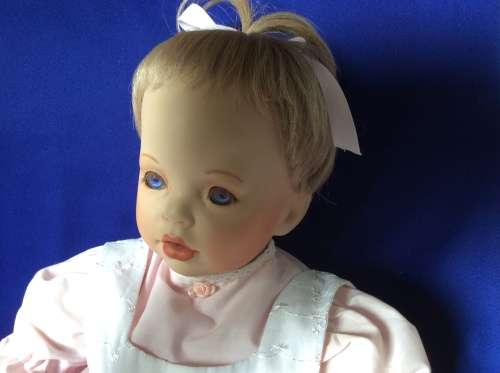 Vintage Porcelain Doll - Baby Shay by Rubert 1994
