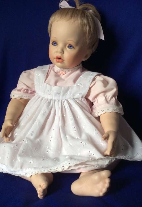 Vintage Porcelain Doll - Baby Shay by Rubert 1994