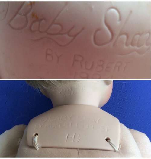 Vintage Porcelain Doll - Baby Shay by Rubert 1994