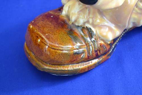 Vintage Royal Haeger Hound Dog Shoe Company Basset Planter