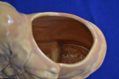 Vintage Royal Haeger Hound Dog Shoe Company Basset Planter