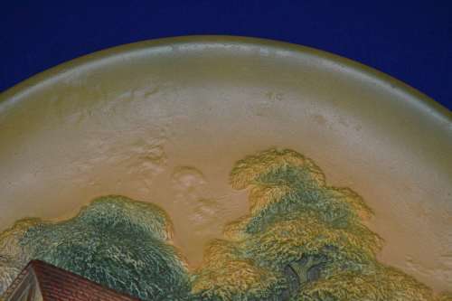 True Vintage WH Bossons Wall Plaque - Shakespear`s Birthplace - 1958