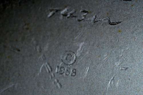 True Vintage WH Bossons Wall Plaque - Shakespear`s Birthplace - 1958