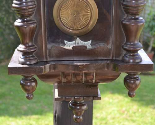 Vintage Wooden Wall Clock