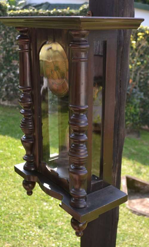 Vintage Wooden Wall Clock