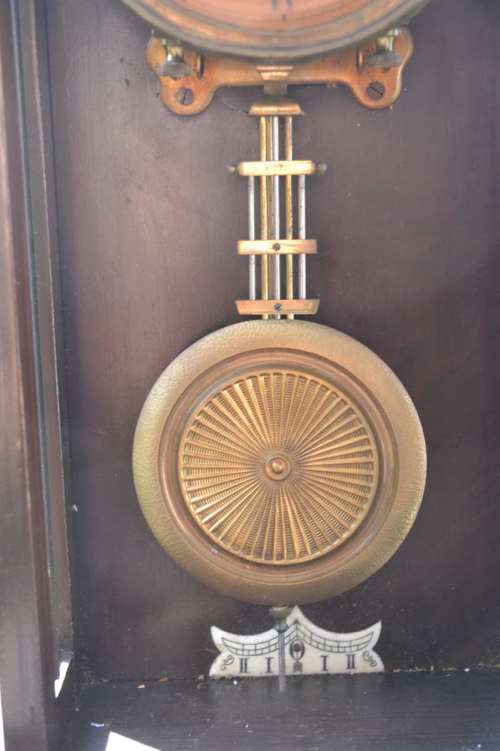 Vintage Wooden Wall Clock