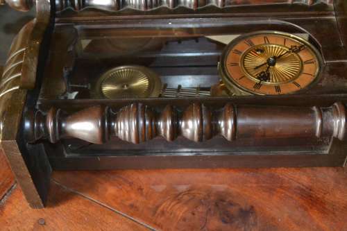 Vintage Wooden Wall Clock