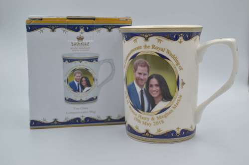 Prince Harry and Meghan Markle Royal Wedding Commemorative Mug - Boxed