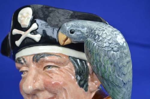 Royal Doulton Large Character Jug Long John Silver - D6335