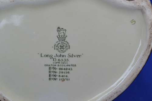 Royal Doulton Large Character Jug Long John Silver - D6335