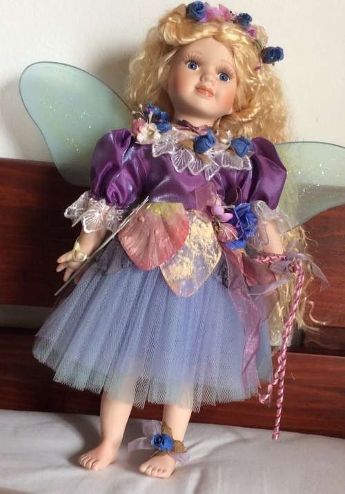 La Bell Porcelain Fairy Doll - Star Maiden - Boxed