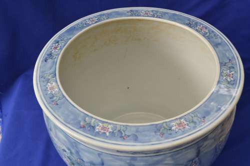 Large Chinoiserie Planter