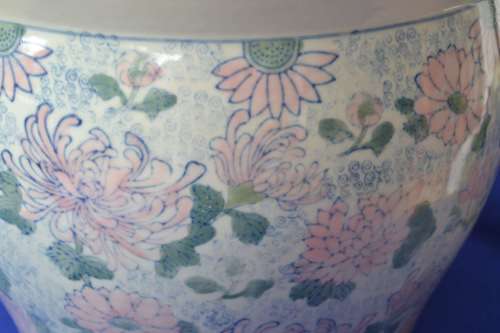 Large Chinoiserie Planter
