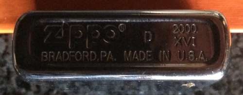 Silver Tone ZIPPO Lighter