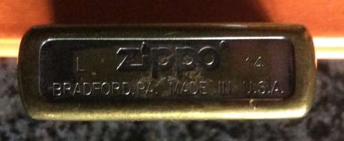 Brass ZIPPO Lighter
