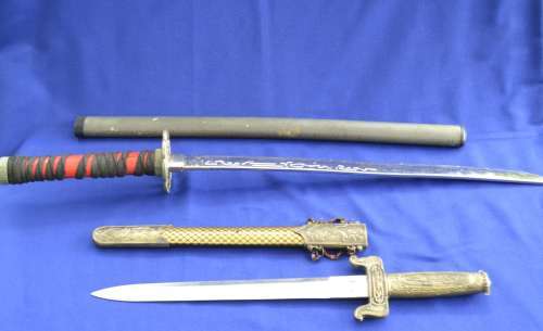 Two Old Decorative Swords