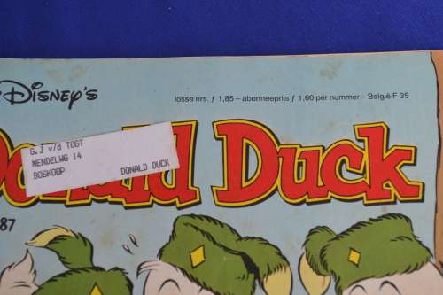 Donald Duck -  Een Vrolijk Weekblad (Dutch) 1987 x 3