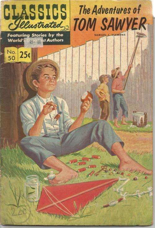 Classics Illustrated Vintage Children`s Comic Books x 2