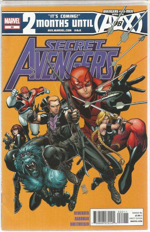 Secret Avengers Issue #21-1, #22, #23, #24, #26, #27 and #28
