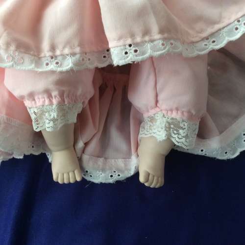 Vintage Porcelain Baby Doll - Little Girl