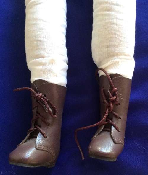 Vintage White Porcelain Doll