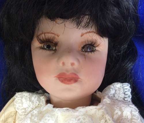 Vintage IMSCO Porcelain Doll - 1987