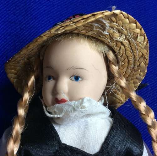 Original All Porcelain Dolls of the World Doll #13 Germany