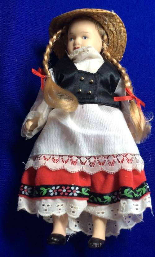 Original All Porcelain Dolls of the World Doll #13 Germany