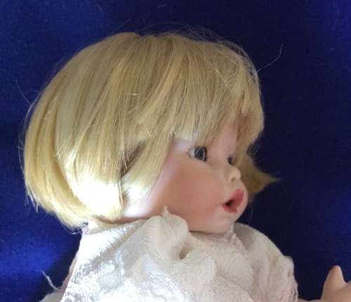 Small  Vintage Porcelain Baby Doll