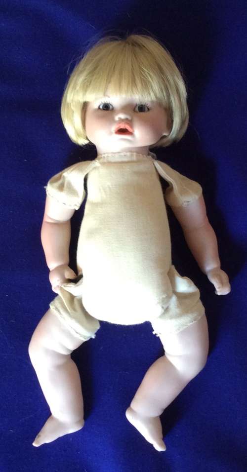 Small  Vintage Porcelain Baby Doll